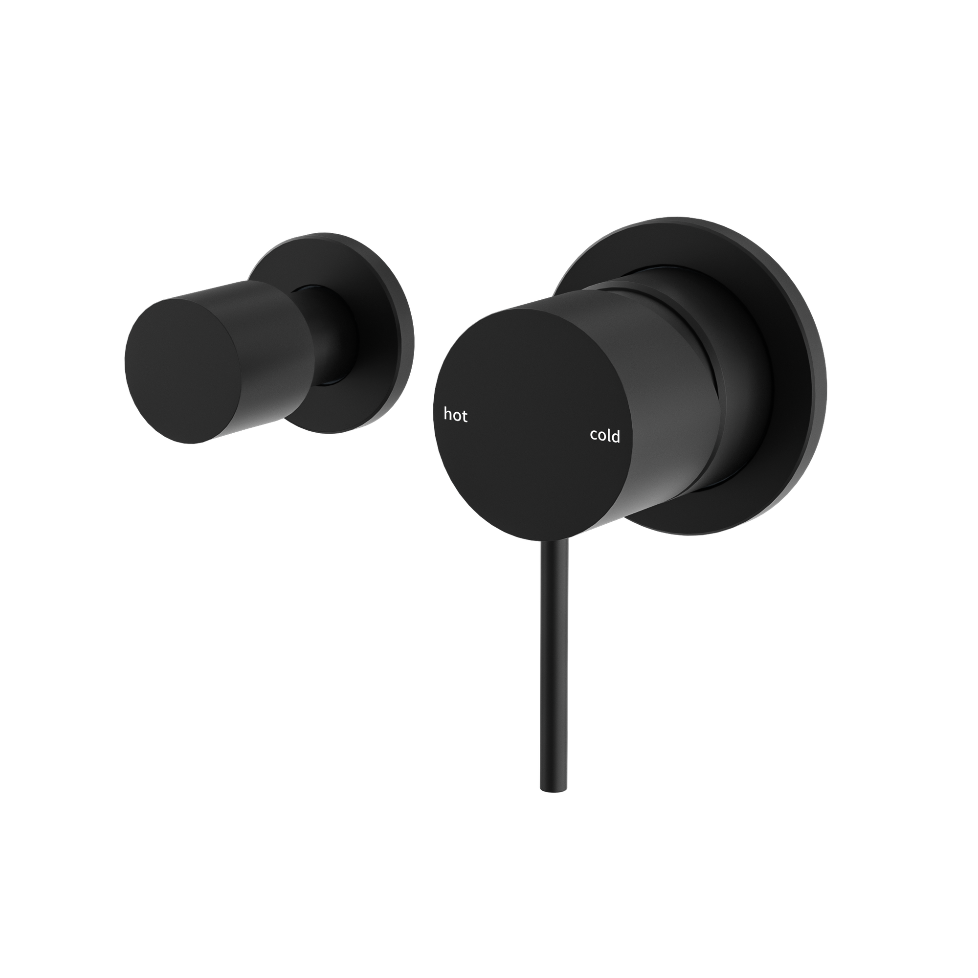 Mecca Shower Mixer With Horizontal 2 Way Diverter Matte Black