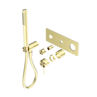 Mecca Shower Mixer Diverter System Trim Kits Only Brushed Gold