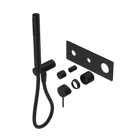 Mecca Shower Mixer Diverter System Trim Kits Only Matte Black