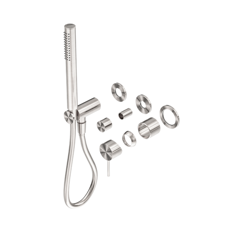 Mecca Shower Mixer Diverter System Separate Back Plate Trim Kits Only Brushed Nickel