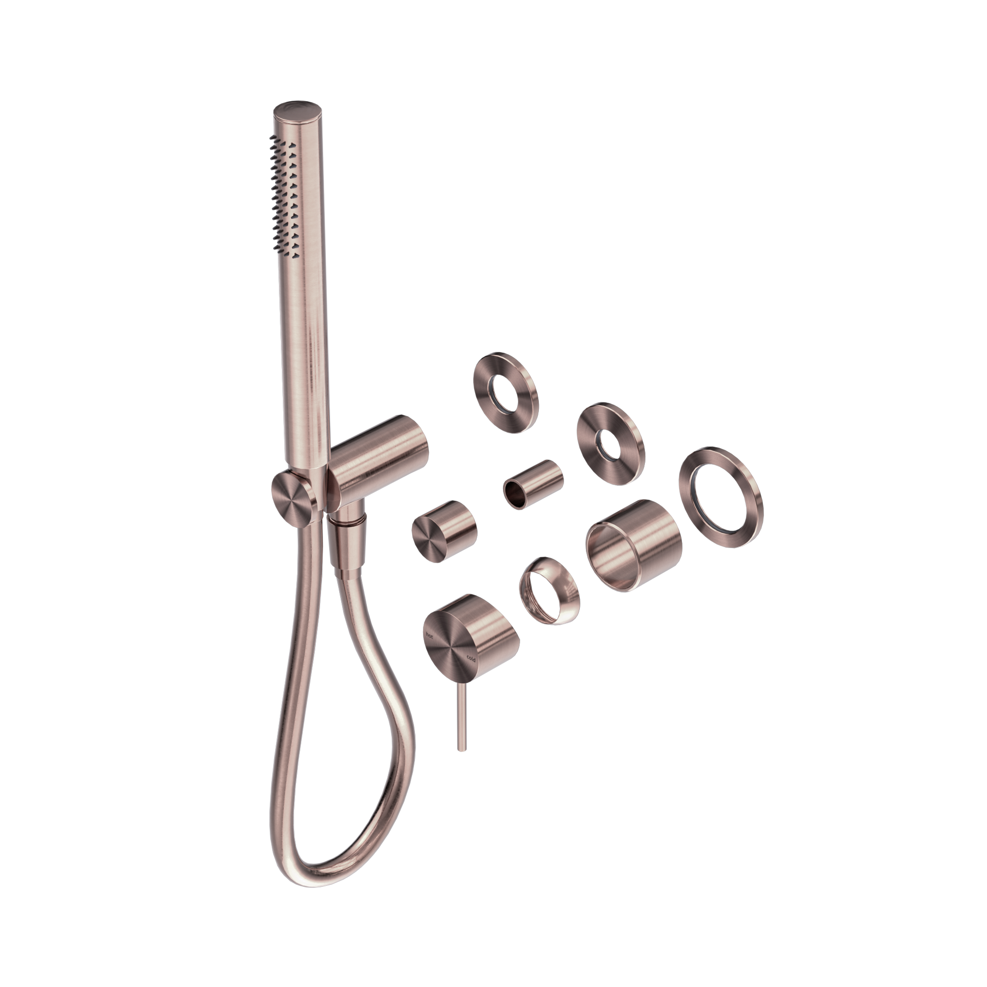 Mecca Shower Mixer Diverter System Separate Back Plate Trim Kits Only Brushed Bronze