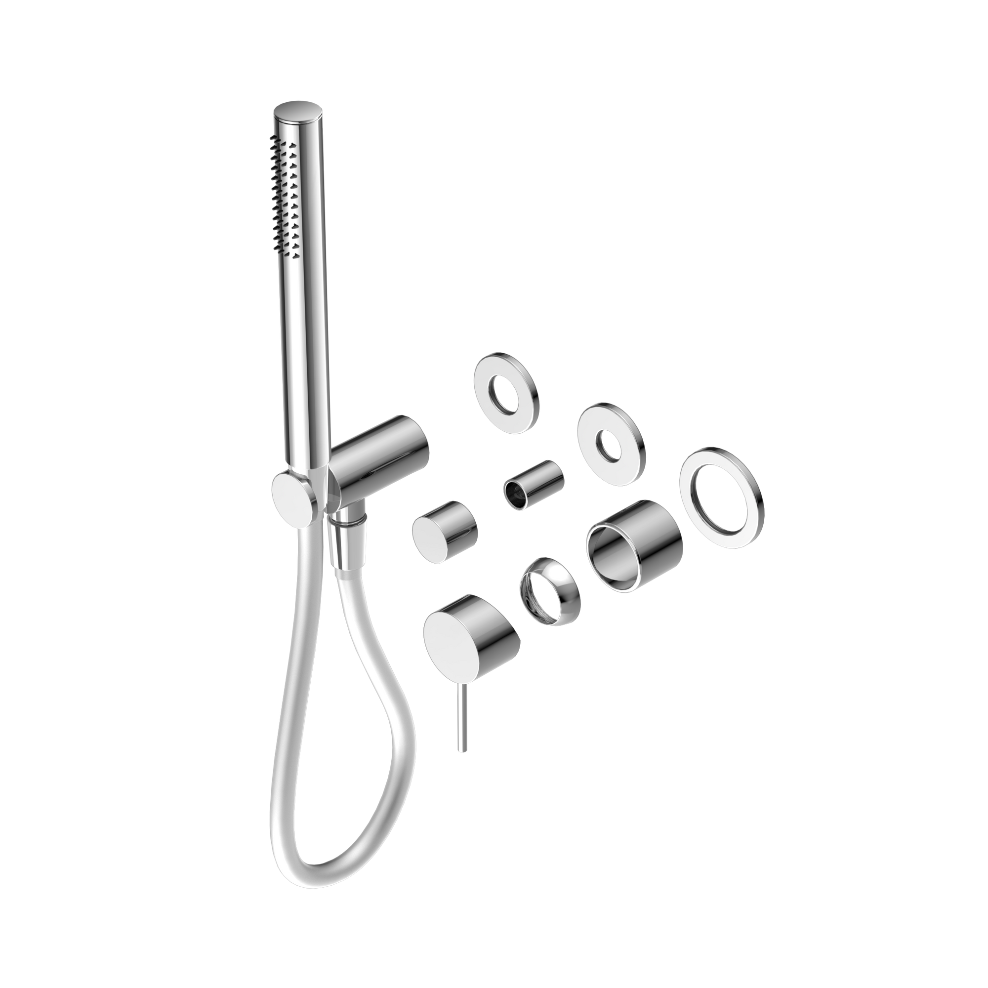 Mecca Shower Mixer Diverter System Separate Back Plate Trim Kits Only Chrome
