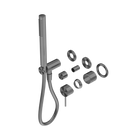 Mecca Shower Mixer Diverter System Separate Back Plate Trim Kits Only Gun Metal