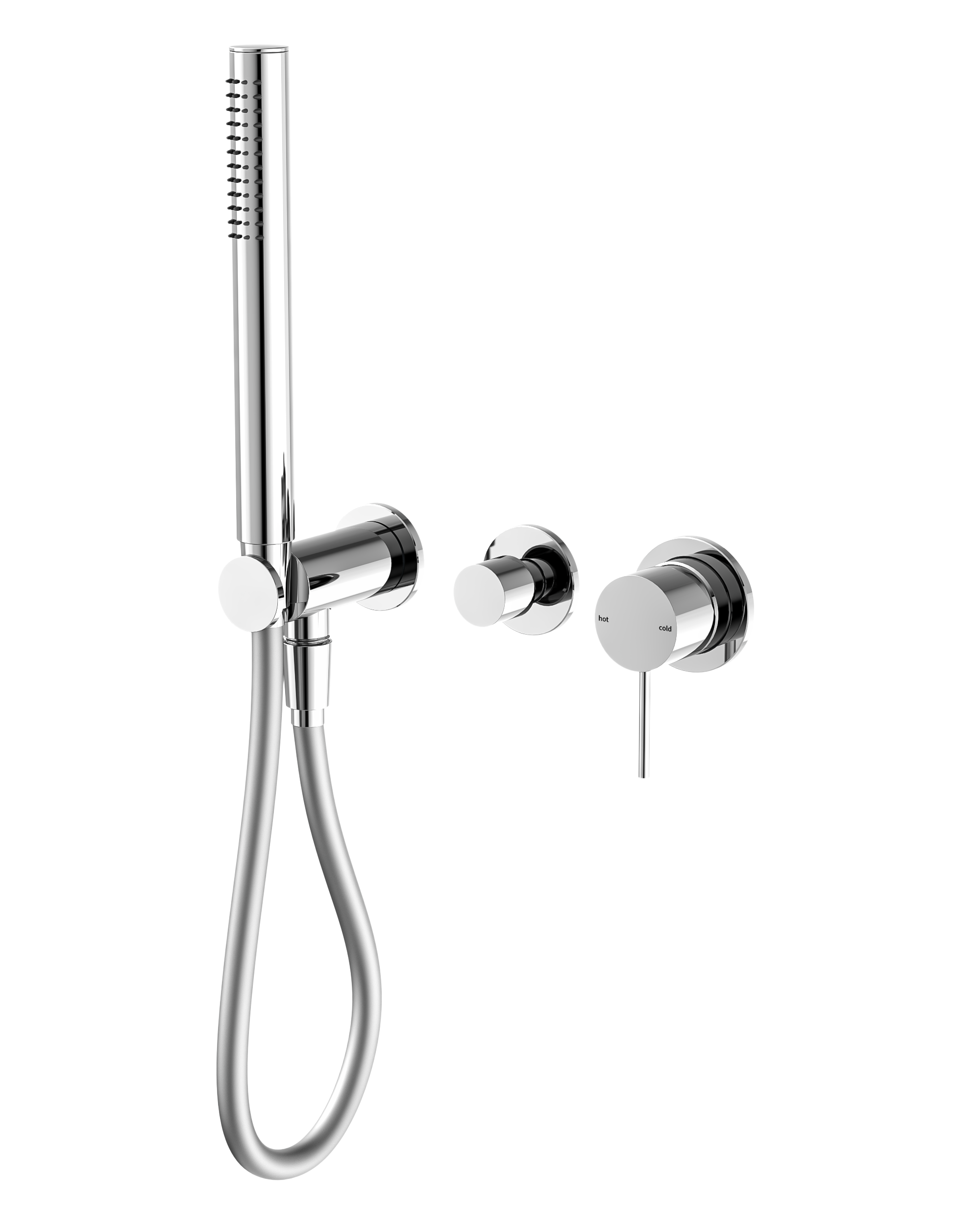 Mecca Shower Mixer Diverter System Separate Back Plate Chrome