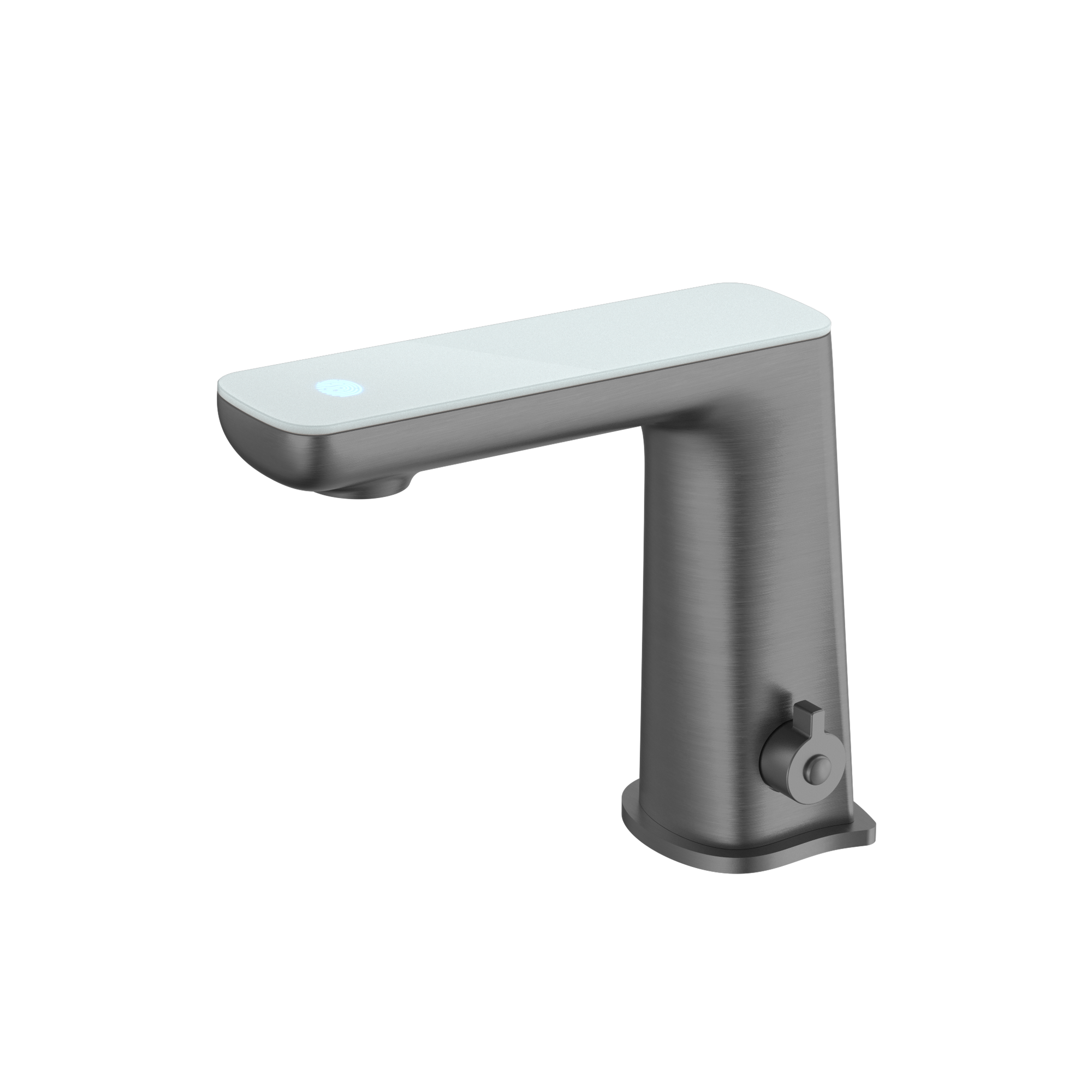 Claudia Sensor Mixer With White Top Display Gun Metal