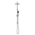 Square Project Twin Shower Gun Metal