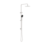 Round Project Twin Shower 4 Star Rating Brushed Nickel