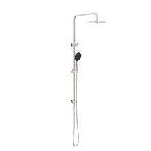 Round Project Twin Shower 4 Star Rating Brushed Nickel