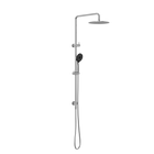 Round Project Twin Shower 4 Star Rating Chrome