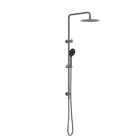 Round Project Twin Shower 4 Star Rating Gun Metal