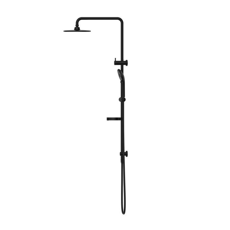 Builder Project Twin Shower Set Matte Black