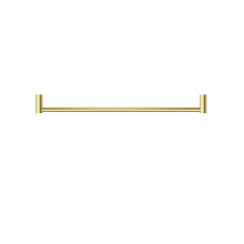 New Mecca Single Towel Rail 600mm Brushed Gold