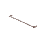 New Mecca Single Towel Rail 600mm Brushed Bronze