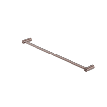 New Mecca Single Towel Rail 600mm Brushed Bronze