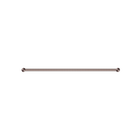 New Mecca Single Towel Rail 600mm Brushed Bronze