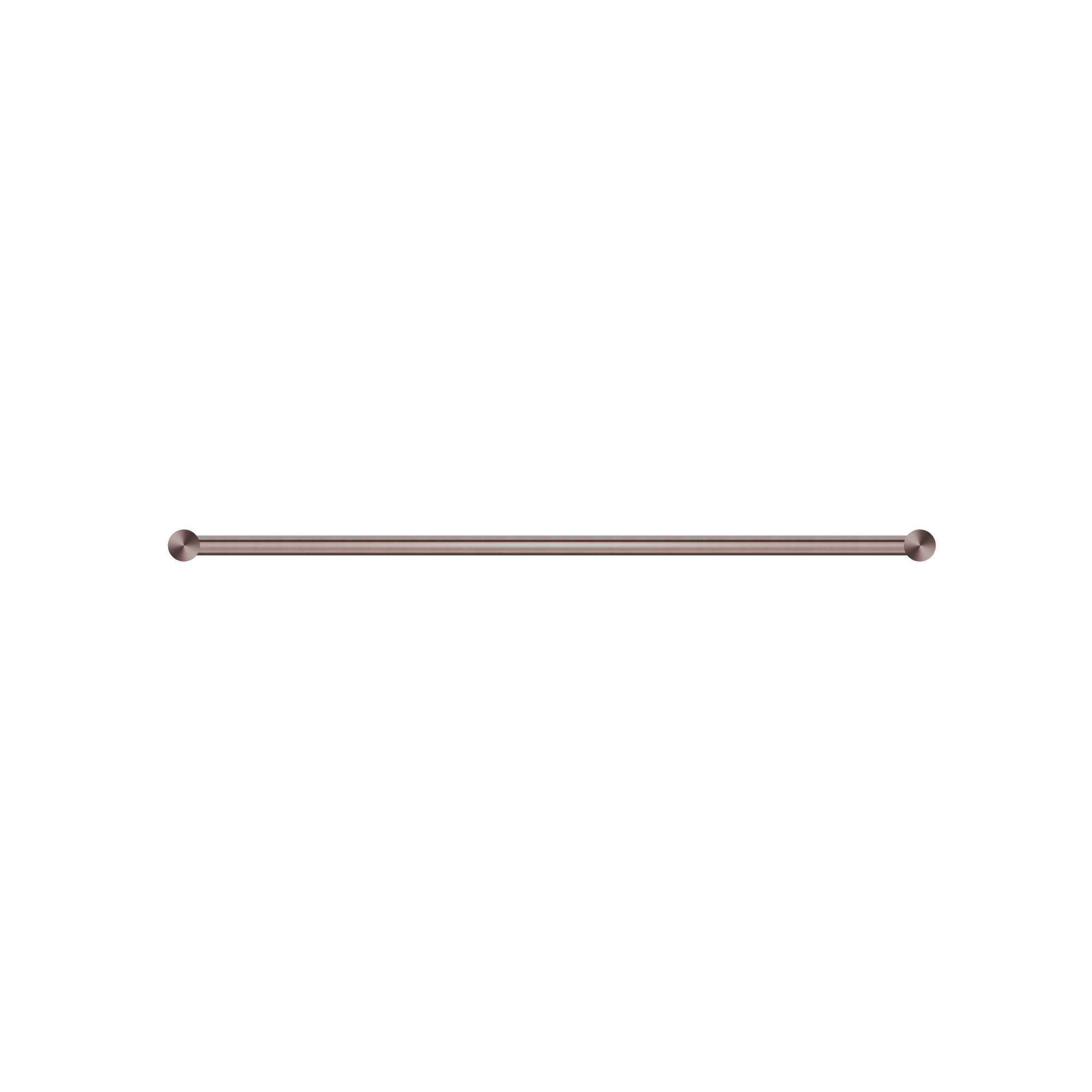 New Mecca Double Towel Rail 600mm Brushed Bronze