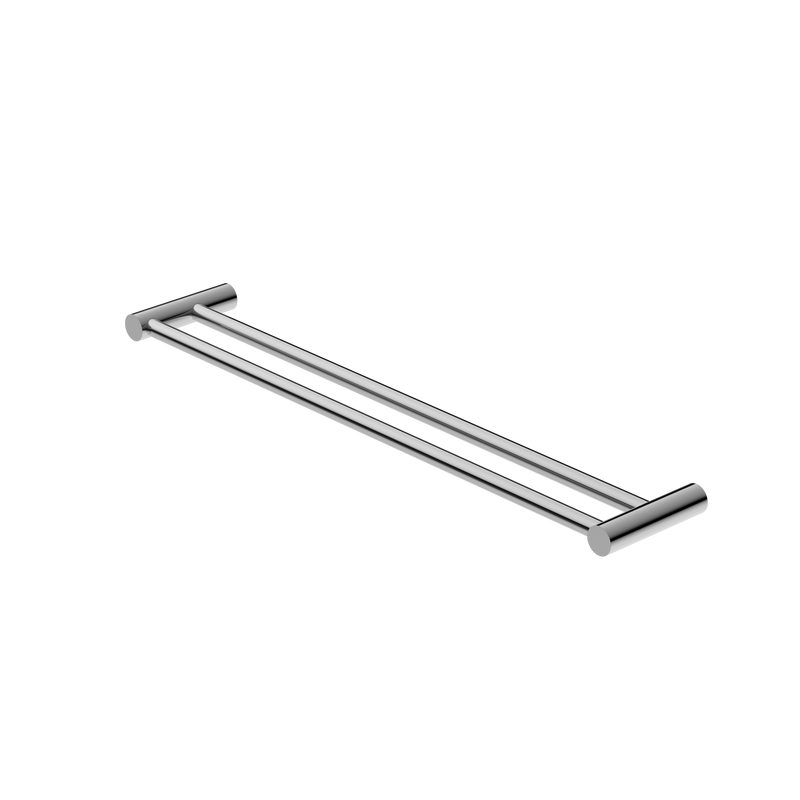 New Mecca Double Towel Rail 600mm Chrome