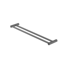 New Mecca Double Towel Rail 600mm Gun Metal