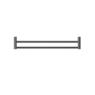 New Mecca Double Towel Rail 600mm Gun Metal