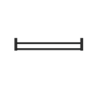New Mecca Double Towel Rail 600mm Matte Black