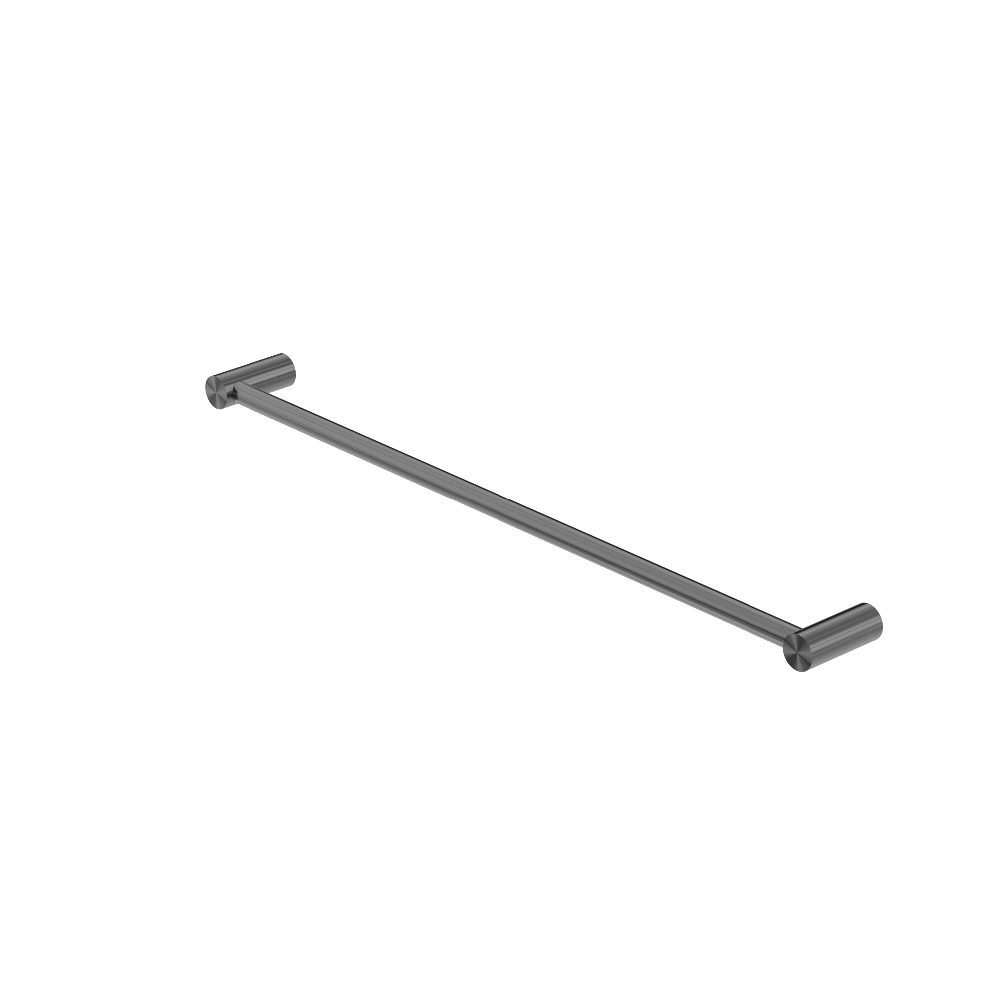 New Mecca Single Towel Rail 600mm Gun Metal
