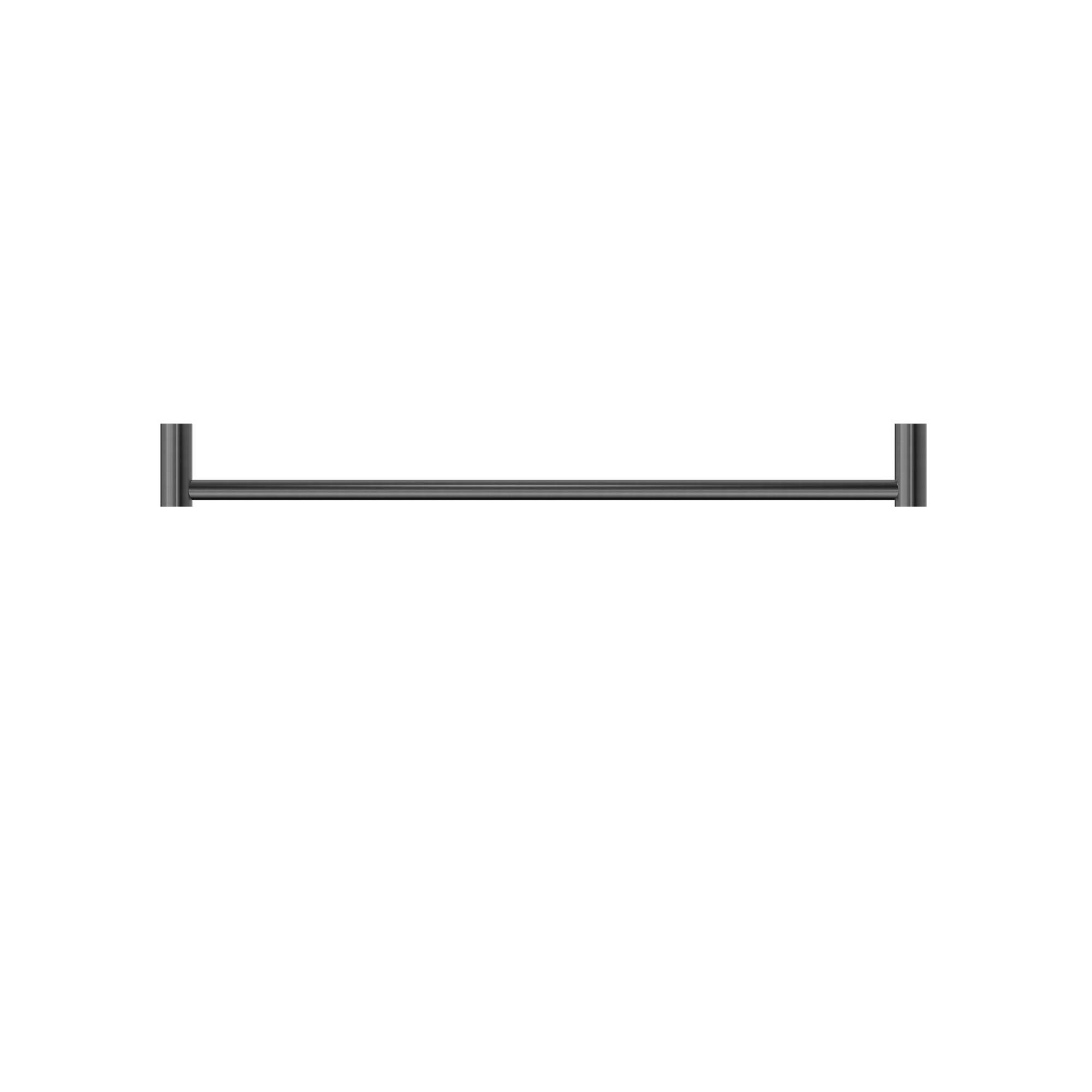 New Mecca Single Towel Rail 600mm Gun Metal