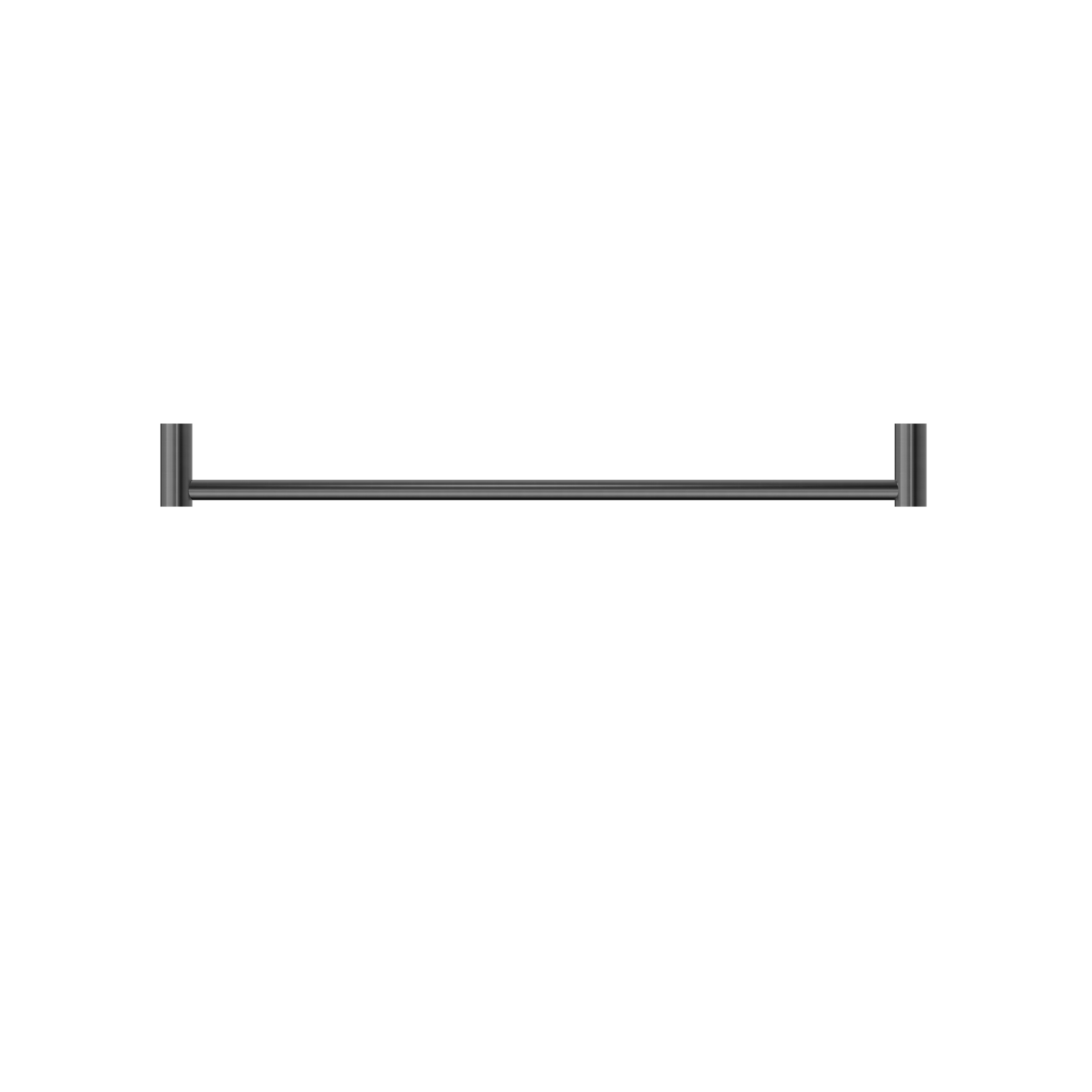 New Mecca Single Towel Rail 600mm Gun Metal