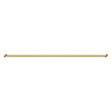 New Mecca Single Towel Rail 800mm Brushed Gold