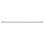 New Mecca Single Towel Rail 800mm Brushed Nickel