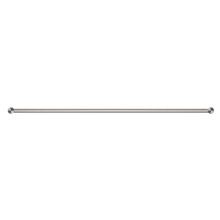 New Mecca Single Towel Rail 800mm Brushed Nickel
