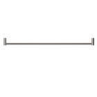 New Mecca Single Towel Rail 800mm Brushed Nickel