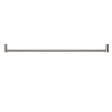 New Mecca Single Towel Rail 800mm Brushed Nickel