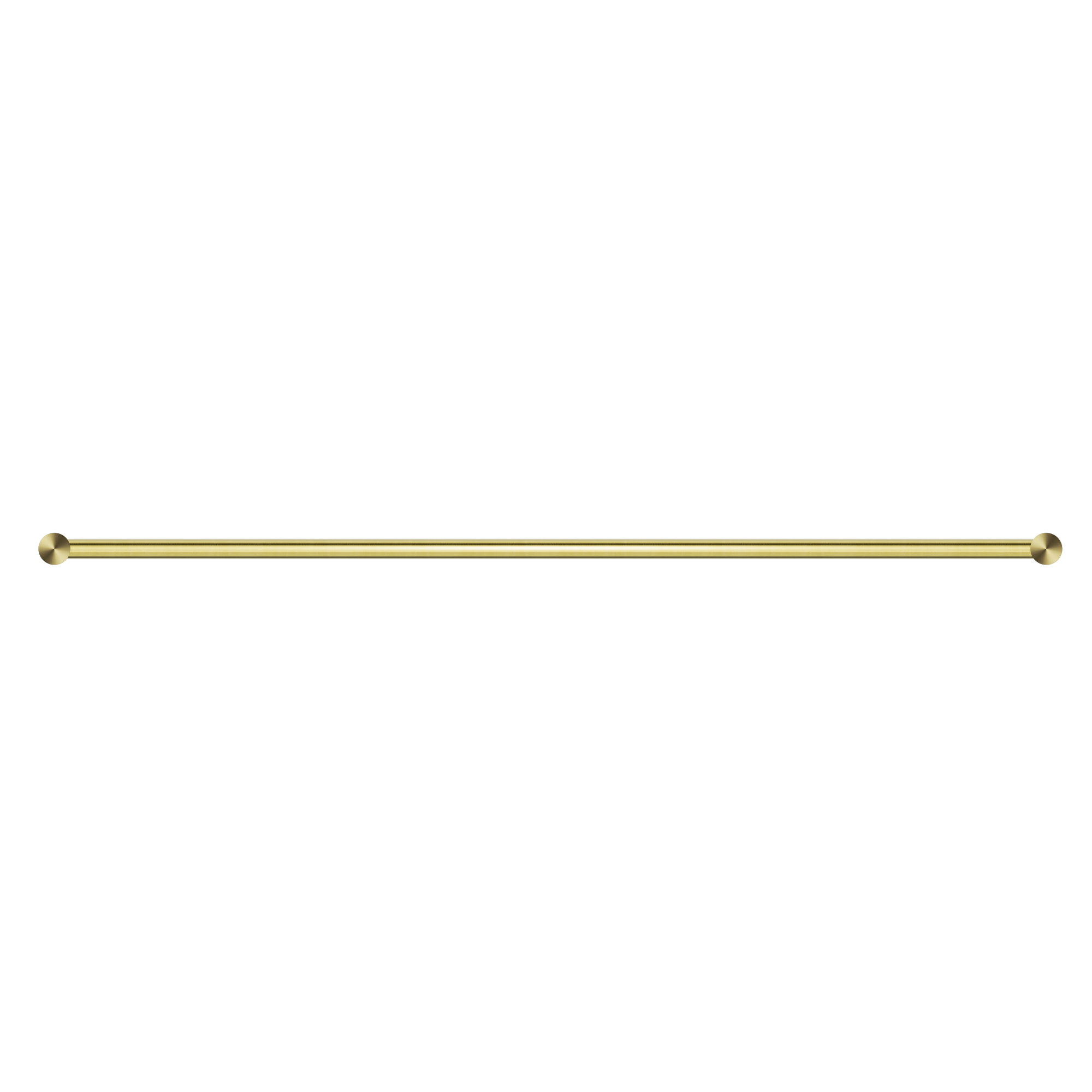 New Mecca Double Towel Rail 800mm Brushed Gold