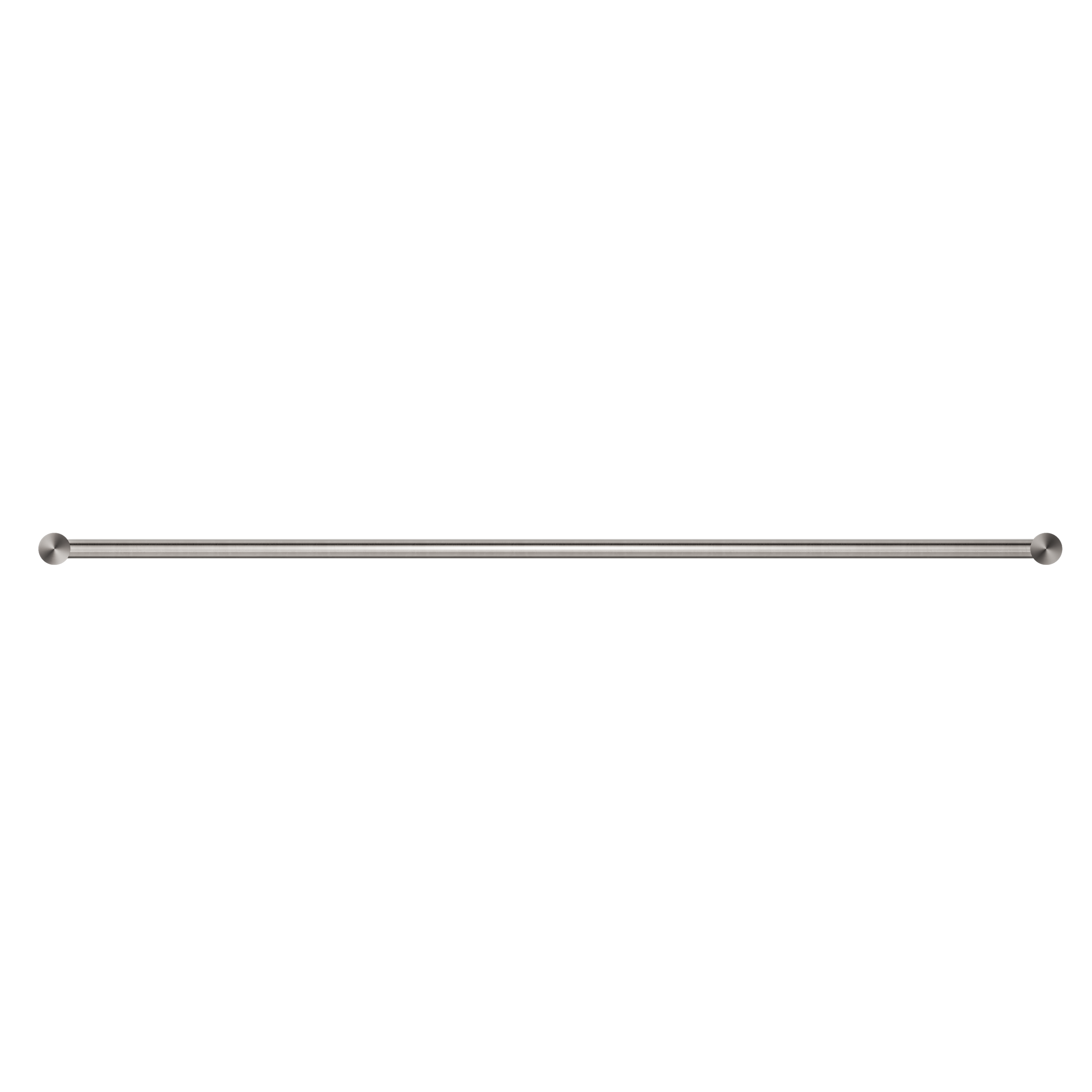 New Mecca Double Towel Rail 800mm Brushed Nickel