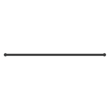 New Mecca Double Towel Rail 800mm Matte Black