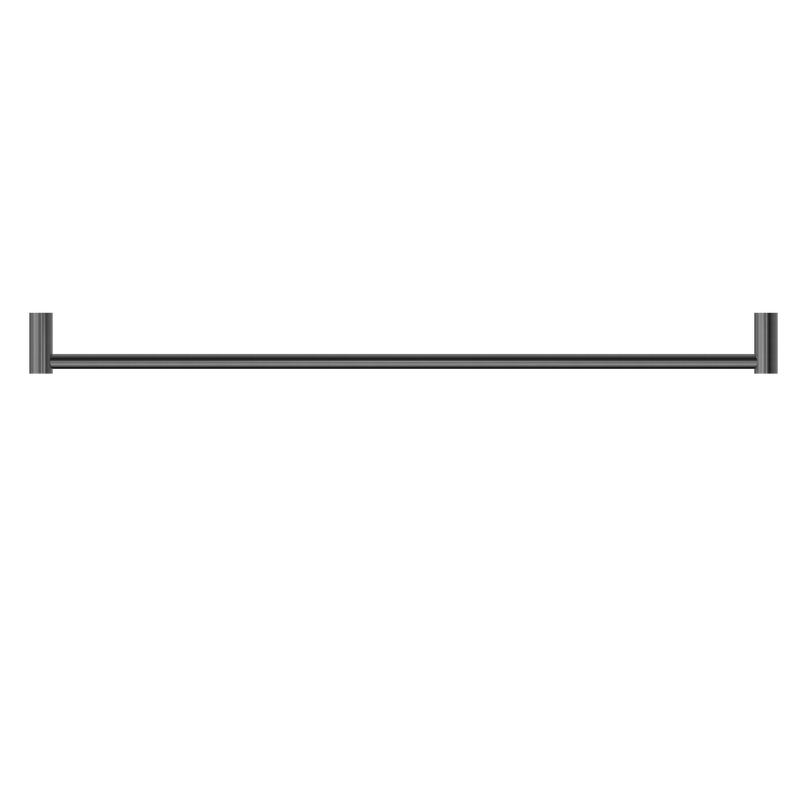 New Mecca Single Towel Rail 800mm Gun Metal