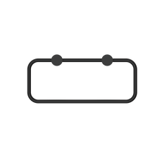 New Mecca Towel Ring Matte Black
