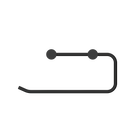 New Mecca Hand Towel Rail Matte Black