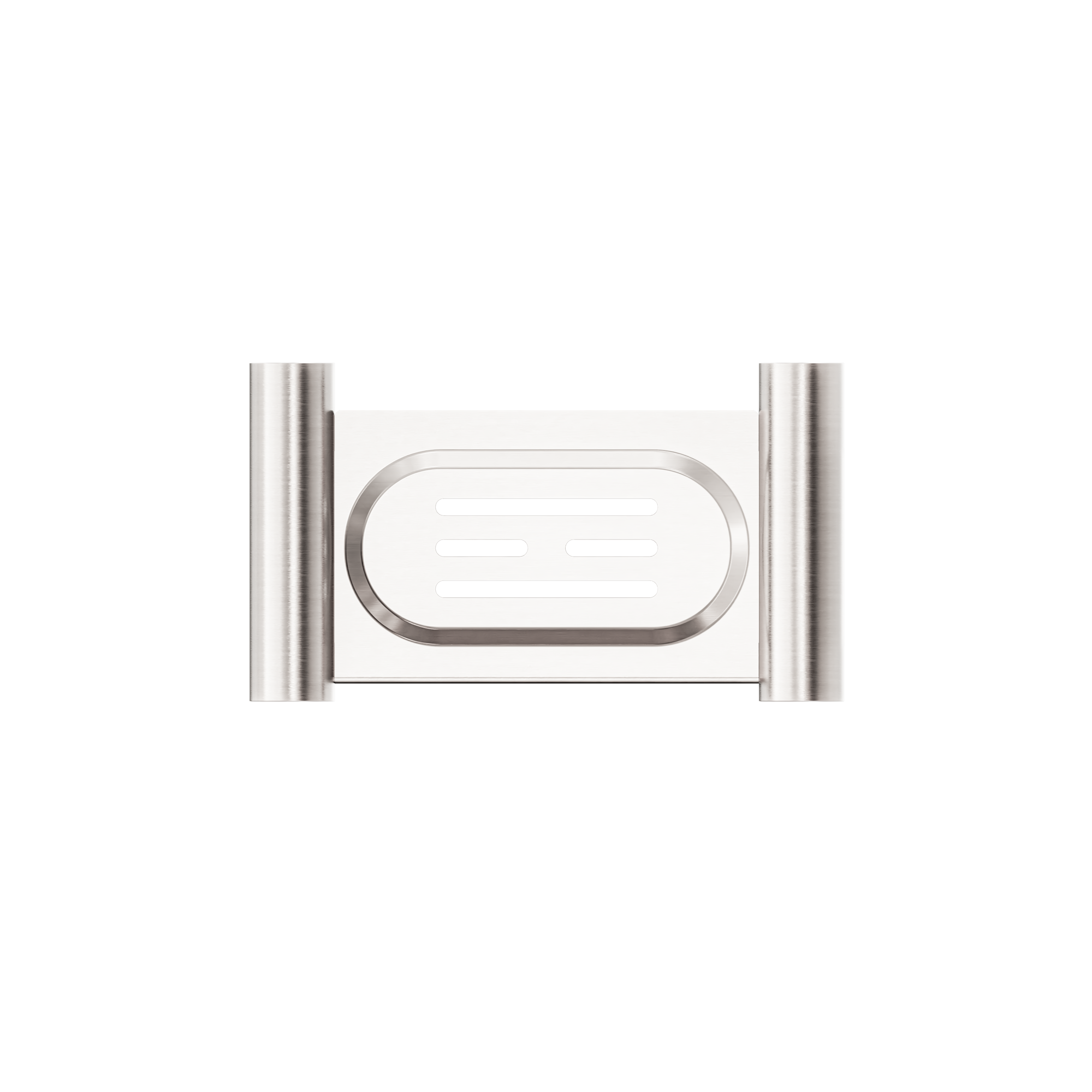 New Mecca Soap Dish Holder Brushed Nickel