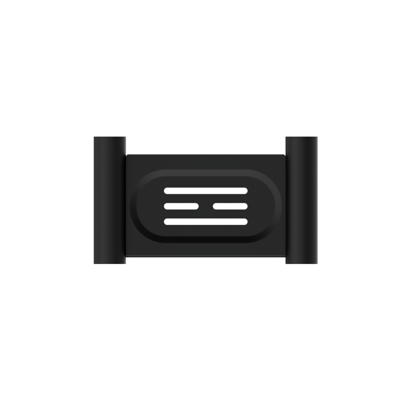 New Mecca Soap Dish Holder Matte Black