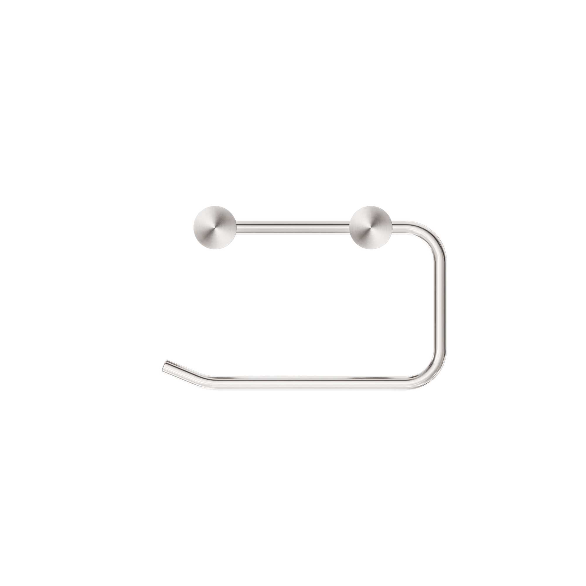 New Mecca Toilet Roll Holder Brushed Nickel
