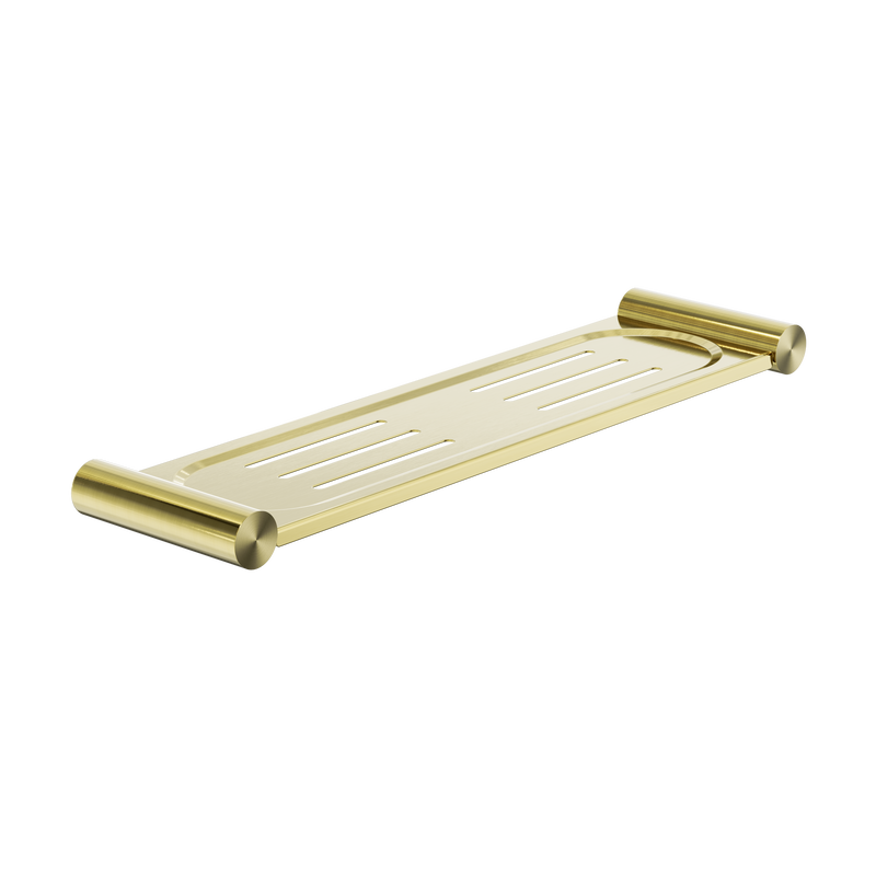 New Mecca Metal Shower Shelf Brushed Gold