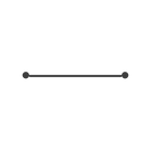 New Mecca Metal Shower Shelf Matte Black