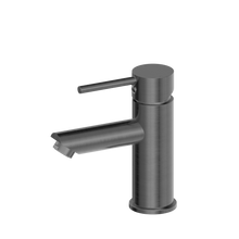 Dolce Basin Mixer Straight Spout Gun Metal