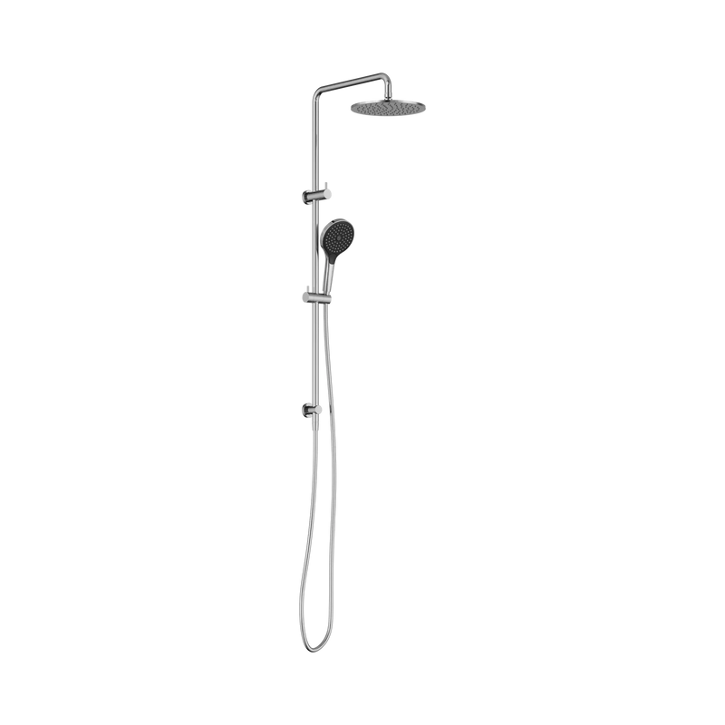 Round Twin Shower With Air Shower II Chrome