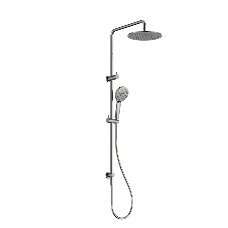 Round Twin Shower Chrome