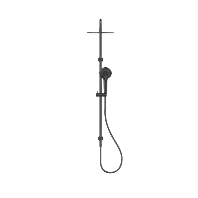 Round Twin Shower Gun Metal