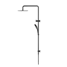 Round Twin Shower Gun Metal