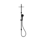 Round Twin Shower Matte Black