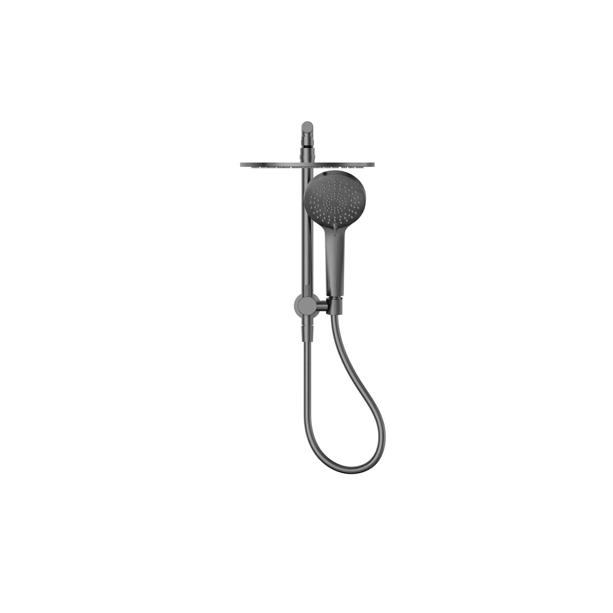 Mecca 2 In 1 Twin Shower Gun Metal